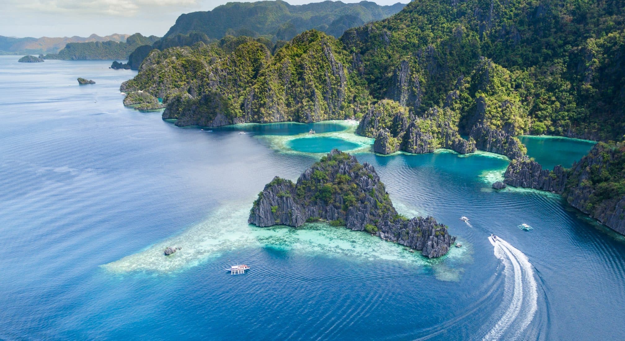 Kayangan Lake viewpoint in Coron